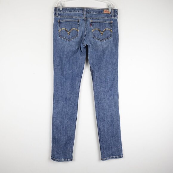 Levi's 524 too superlow Jeans Women's 13 Long (35x34) Low Rise Stretch Denim - Picture 2 of 12